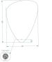 Gliss Design Badkamerspiegel Frenzy | 120x90 cm | Driehoekig | Indirecte LED verlichting | Touch button | Met spiegelverwarming - Thumbnail 3