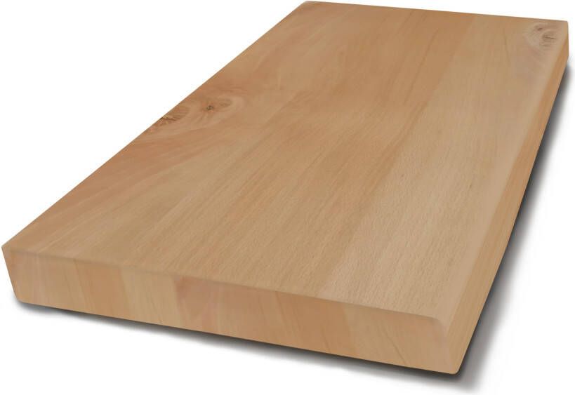 Gliss Design Level topblad recht 100 cm massief hout