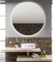 Gliss Design Badkamerspiegel Oko Plus | 70 cm | Rond | Indirecte LED verlichting | Touch button | Met spiegelverwarming - Thumbnail 2