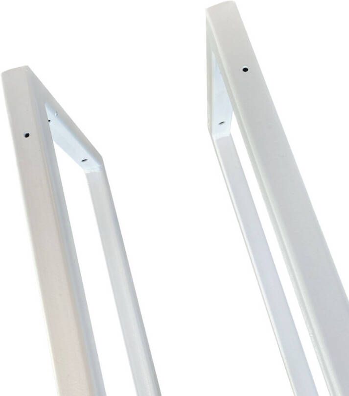 Gliss Design set plankdrager 42x20x2 cm mat wit