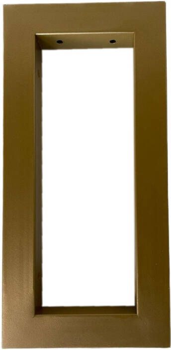 Gliss Design set plankdrager 42x20x4 cm mat goud