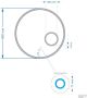 Gliss Design Badkamerspiegel Sol | 80 cm | Rond | Indirecte LED verlichting | Touch button | Met spiegelverwarming - Thumbnail 3