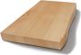 Gliss Design Wastafelblad massief hout zonder boomschors 60 cm Olie natuur - Thumbnail 3