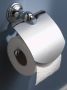 Haceka Allure toiletrol houder met klep vintage chroom - Thumbnail 2