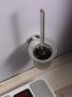 Haceka Aspen toilet borstel glas rond chroom - Thumbnail 2