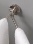 Haceka Draaibare handdoek houder Kosmos | Wandmontage | 46.1 cm | Enkel houder | RVS look - Thumbnail 3