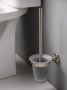 Haceka Kosmos toilet borstel glas rond rvs look - Thumbnail 3