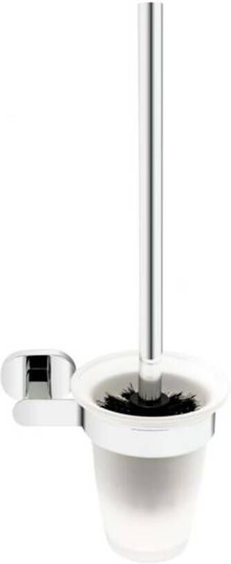 Haceka Toiletborstelset Gio | Wandmontage | RVS | Rond | Chroom