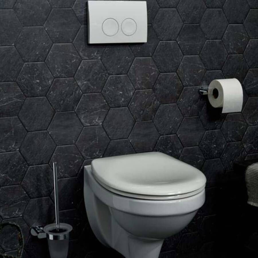 Haceka Toiletrolhouder Gio | Wandmontage | RVS | Rond | Chroom