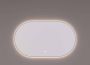 Hipp Design Badkamerspiegel SPV13700BL | 140x70 cm | Ovaal | Indirecte LED verlichting | Touch button | Met spiegelverwarming - Thumbnail 3