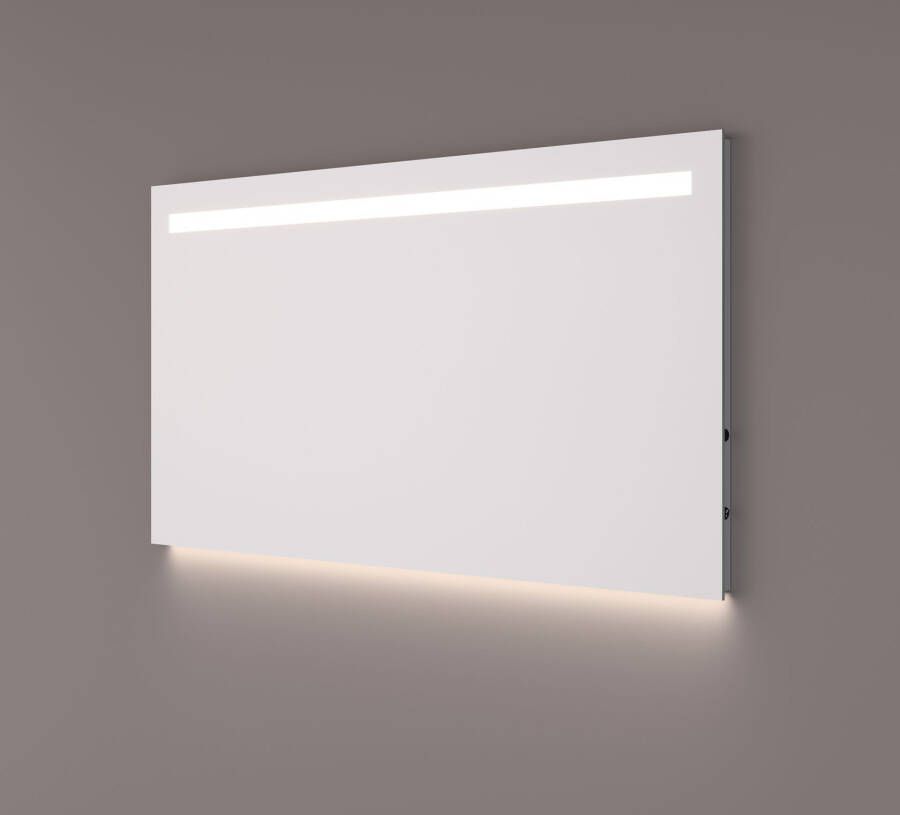 Hipp Design Badkamerspiegel SPV4000 | 120x70 cm | Directe LED verlichting | Touch button | Met spiegelverwarming