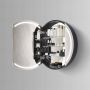 Hipp Design Spiegelkast SPK81000 | 100x100x13 cm | 1 Deur | Directe LED verlichting | Aluminium | Met spiegelverwarming - Thumbnail 2