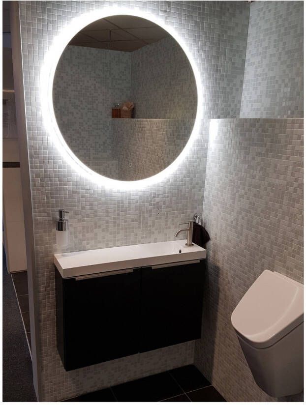 Hipp Design Badkamerspiegel SPV13000 | 120 cm | Indirecte LED verlichting | Touch button | Met spiegelverwarming