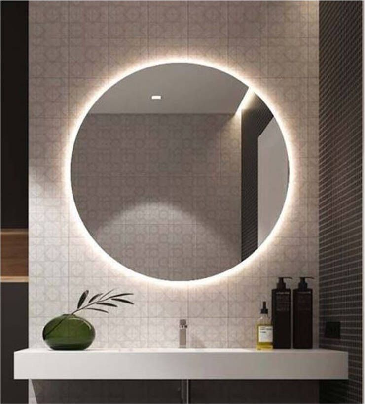 Hipp Design Badkamerspiegel SPV13500 | 100 cm | Indirecte LED verlichting | Touch button | Met spiegelverwarming