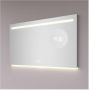 Hipp Design Badkamerspiegel met klok SPV5000 | 100x70 cm | Directe LED verlichting | Touch button | Met spiegelverwarming - Thumbnail 2