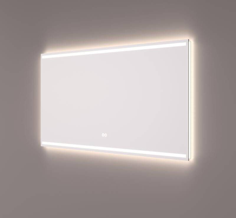 Hipp Design Badkamerspiegel SPV7000 | 100x70 cm | Directe LED verlichting | Touch button | Met spiegelverwarming