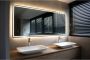 Hipp Design Badkamerspiegel SPV9000 | 140x70 cm | Directe LED verlichting | Touch button | Met spiegelverwarming - Thumbnail 3