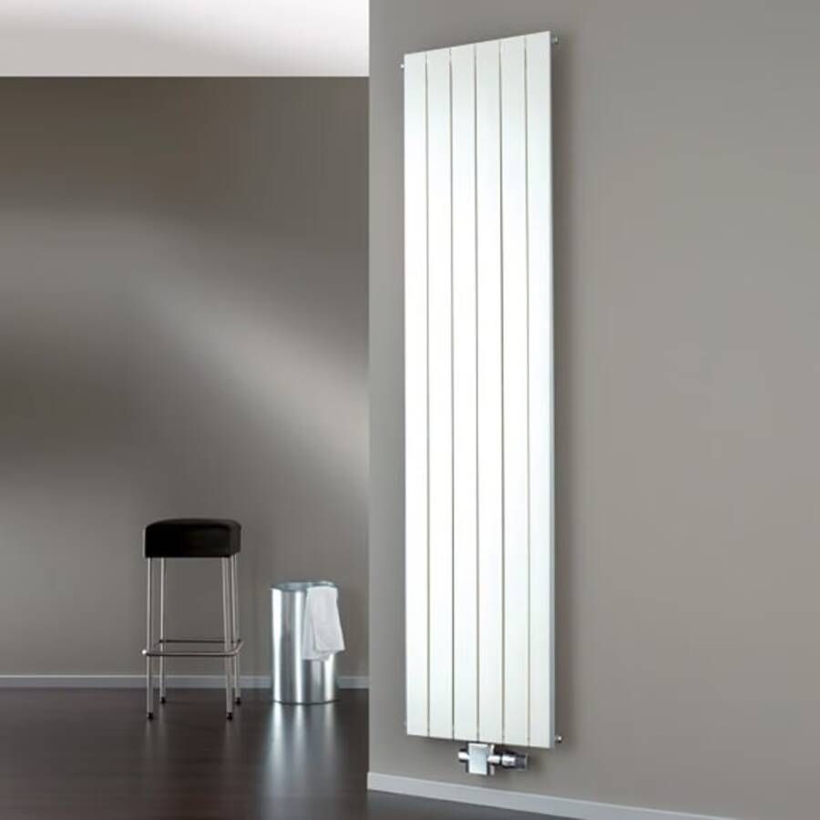 HSK Design Radiator Alto | 61.6x200 cm | CV radiator | Zij- en Midden aansluiting | 1366 watt | Wit