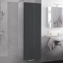 HSK Design Radiator Atelier Line | 60.8x180.6 cm | CV radiator | Midden aansluiting | 1027 watt | Grafiet-zwart - Thumbnail 2