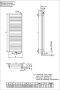 HSK Design Radiator Image | 60x120 cm | CV radiator | Midden aansluiting | 655 watt | Wit - Thumbnail 2