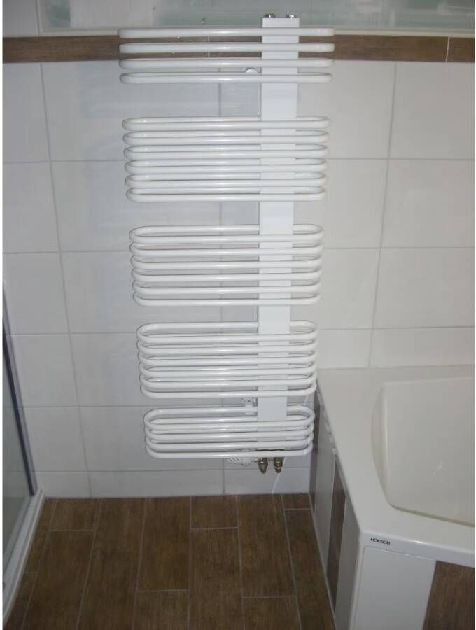 HSK Design Radiator Premium| 60x121.5 cm | CV en of electrische werking | Zij aansluiting | 1010 watt | Wit