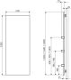 HSK Design Radiator Retango | 60x120 cm | Infrarood metaalfront | Grafiet-zwart - Thumbnail 4