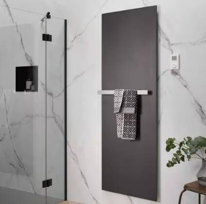 HSK Design Radiator Retango | 60x150 cm | Infrarood metaalfront | Grafiet-zwart