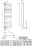 HSK Design radiator ruimteverdeler Yenga | 60x182.4 cm | CV en of electrische werking | Wit - Thumbnail 4
