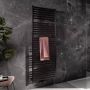 HSK Handdoekradiator Line Aero | 50x120 cm | CV en of electrische werking | Mat zwart - Thumbnail 2