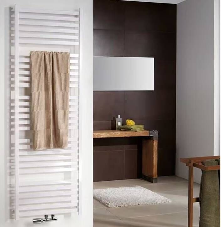 HSK Handdoekradiator Line Aero | 50x120 cm | CV en of electrische werking | Wit