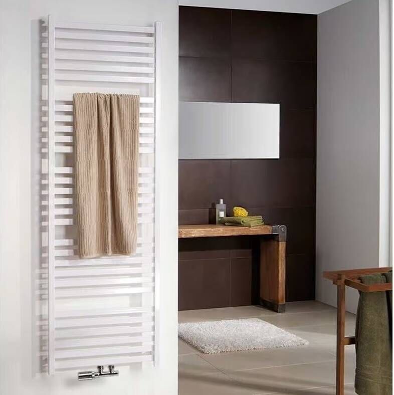 HSK Handdoekradiator Line Aero | 60x120 cm | CV en of electrische werking | Wit