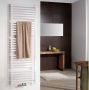 HSK Handdoekradiator Line Aero | 60x120 cm | CV en of electrische werking | Wit - Thumbnail 2