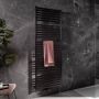 HSK Handdoekradiator Line Aero | 60x180 cm | CV en of electrische werking | Grafiet-mat - Thumbnail 2