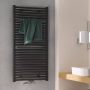 HSK Handdoekradiator Line Plus| 60x121.5 cm | CV en of electrische werking | Grafiet-zwart - Thumbnail 2