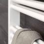 HSK Handdoekradiator Line Two | 60x123 cm | Warmwaterwerking | Wit - Thumbnail 2