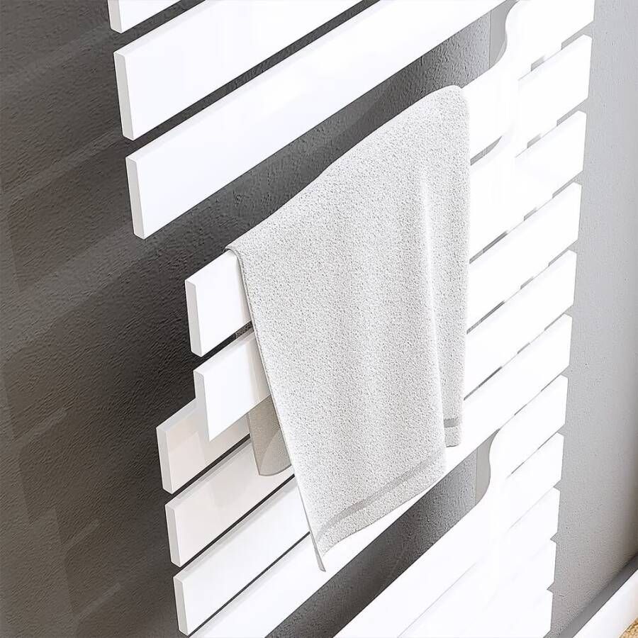 HSK Handdoekradiator Yenga | 60x174.2 cm | CV en of electrische werking | Wit