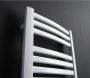 Instamat Badkamerradiator serie Milano Gebogen 149 x 60.5 cm incl. bevestigingsset wit - Thumbnail 4