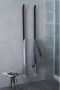 Instamat Elektrische handdoekradiator serie Arc 170 cm 34W geborsteld soft zwart - Thumbnail 2
