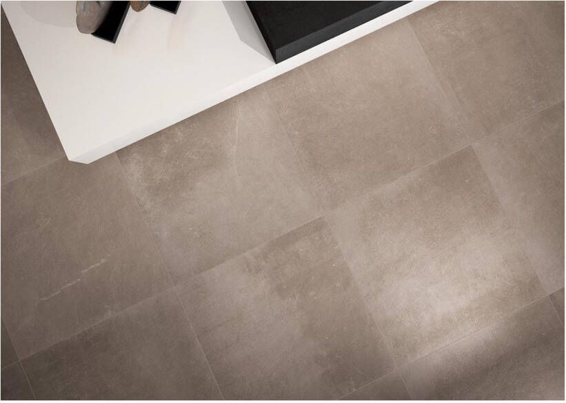 Fap Ceramiche Maku Vloer- en wandtegel | 80x80 cm | Gerectificeerd | Natuursteenlook | Mat Beige