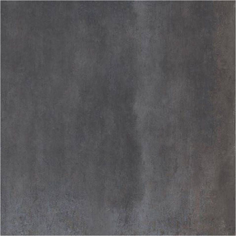 Herberia Ceramiche Oxid Vloer- en wandtegel | 90x90 cm | Mat Antraciet