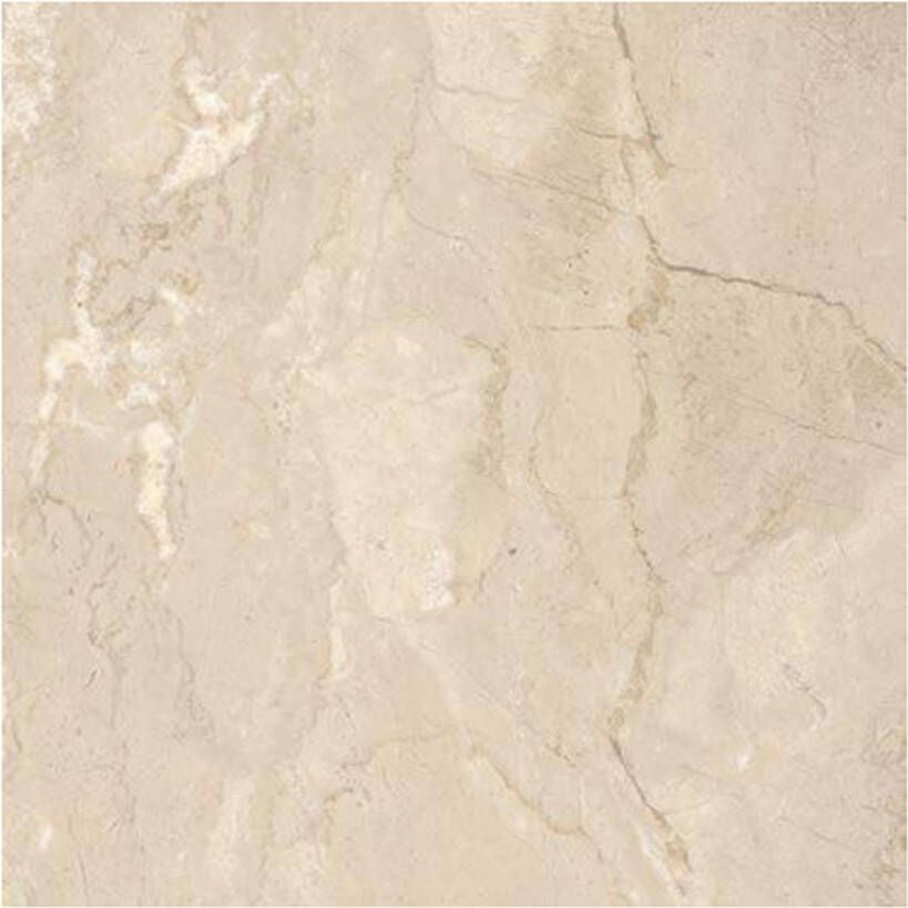 Edimax Astor Velvet Vloer- en wandtegel | 60x60 cm | Gerectificeerd | Marmerlook | Mat Creme