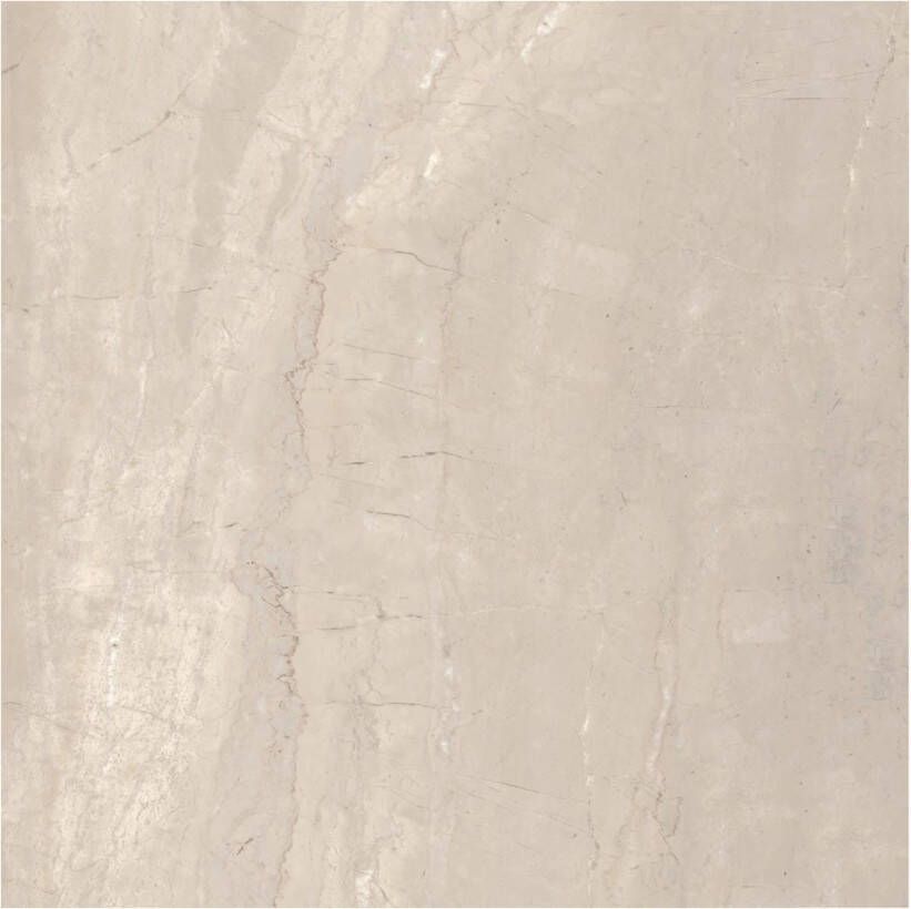 Edimax Astor Velvet Vloer- en wandtegel | 80x80 cm | Gerectificeerd | Marmerlook | Mat Beige