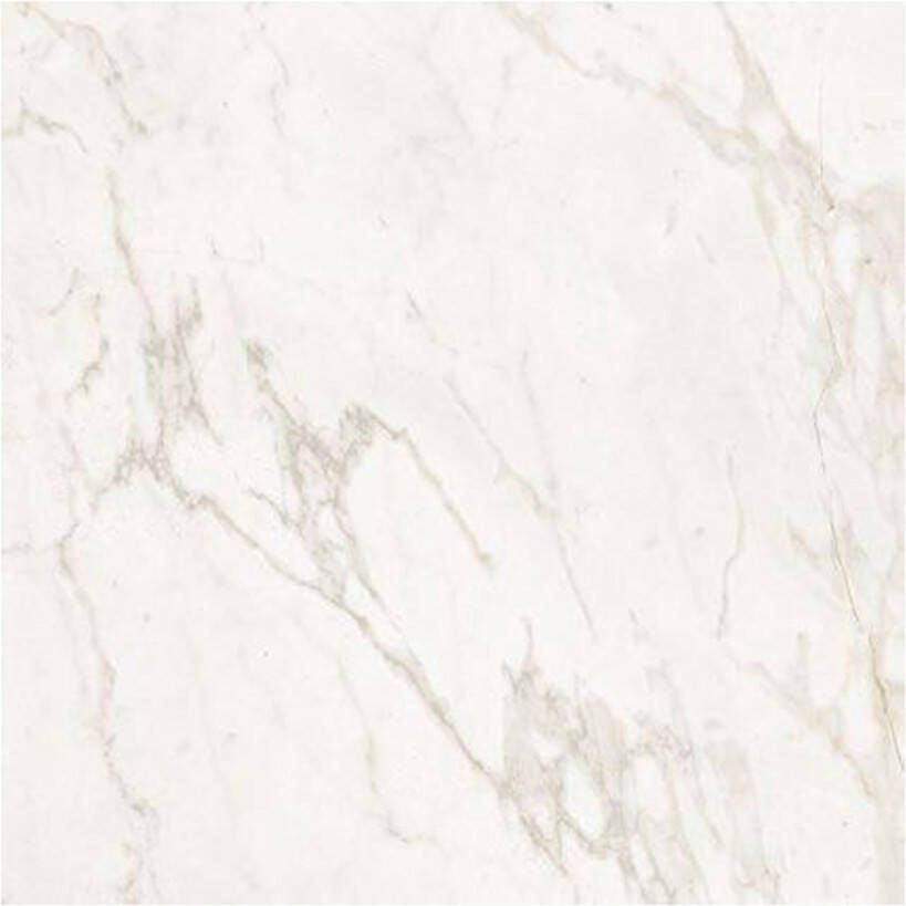 Edimax Astor Velvet Vloer- en wandtegel | 60x60 cm | Gerectificeerd | Marmerlook | Mat Wit