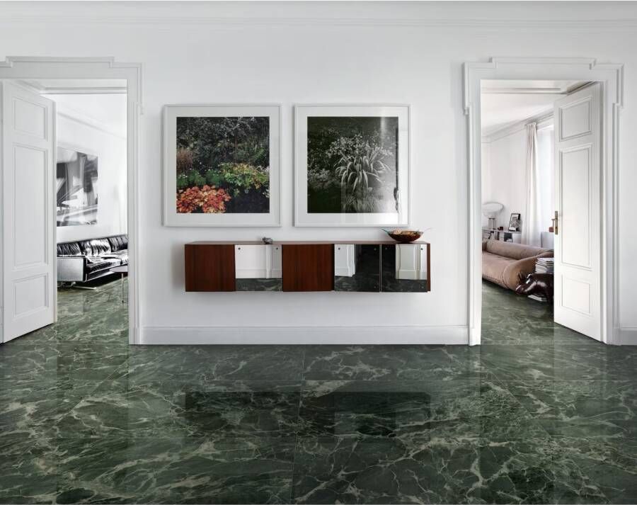 Marazzi italie Allmarble Vloertegel | 60x120 cm | Gerectificeerd | Glans Groen