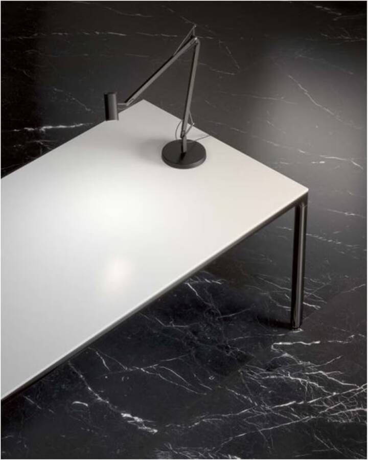 Marazzi italie Allmarble Vloertegel | 60x120 cm | Gerectificeerd | Glans Zwart