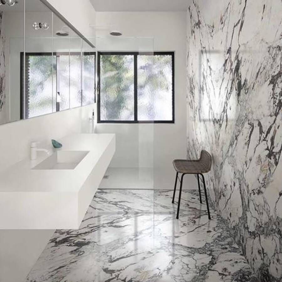 Marazzi italie Allmarble Vloertegel | 60x60 cm | Gerectificeerd | Glans Grijs