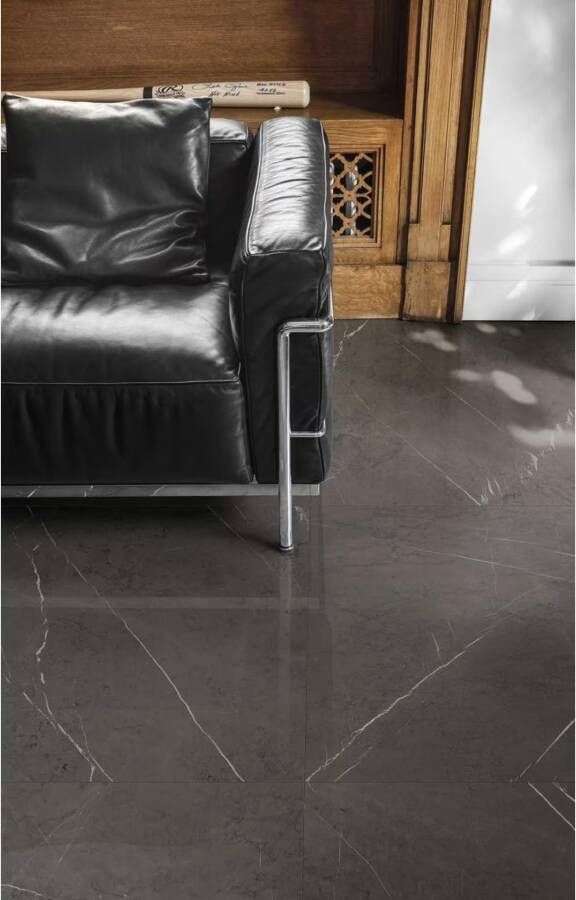 Marazzi italie Allmarble Vloertegel | 60x60 cm | Gerectificeerd | Glans Grijs