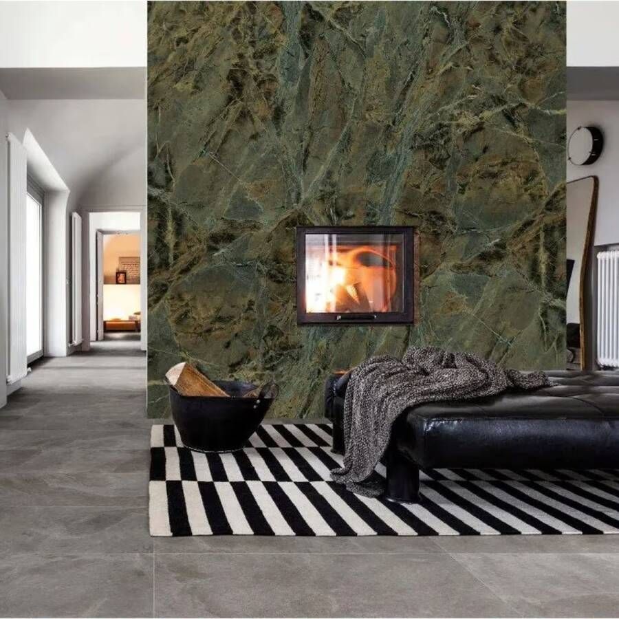 Marazzi italie Allmarble Vloertegel | 60x60 cm | Gerectificeerd | Marmerlook | Mat Groen