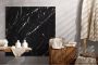 Marazzi italie Allmarble Vloertegel | 75x75 cm | Gerectificeerd | Marmerlook | Mat Zwart - Thumbnail 4