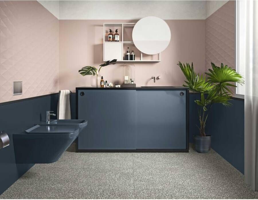 Marazzi italie Eclettica Wandtegel | 40x120 cm | Mat Blauw